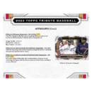 2023 Topps Tribute Baseball Hobby Box