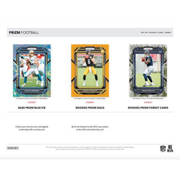 2022 Panini Prizm Football Hobby Box - Image 2