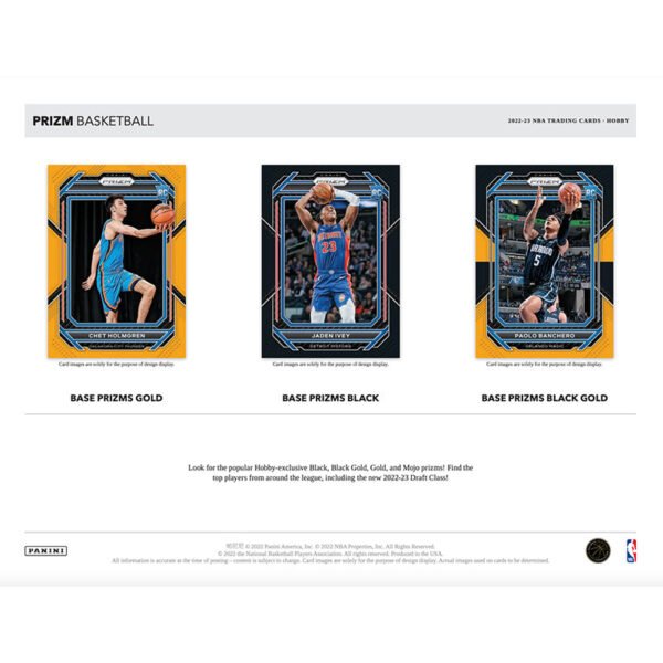 2022/23 Panini Prizm Basketball Hobby Box - Image 2